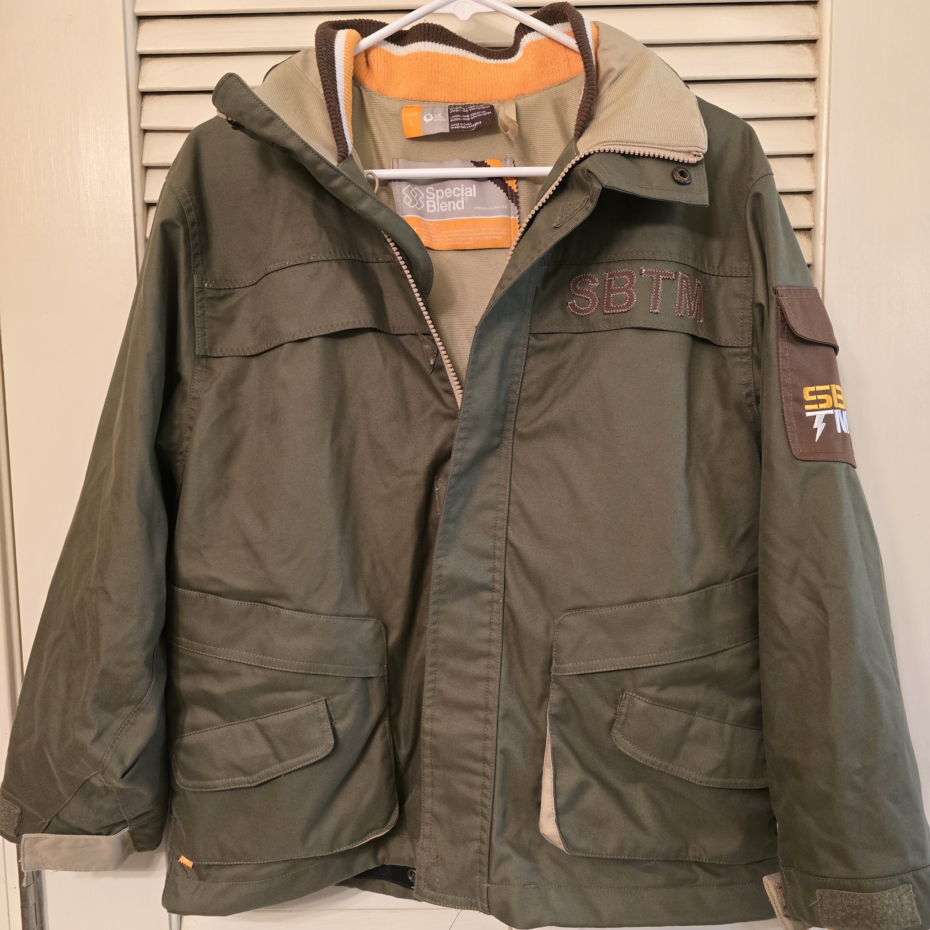Special Blend Kids Olive Raincoat Special Blend Kids Olive Raincoat